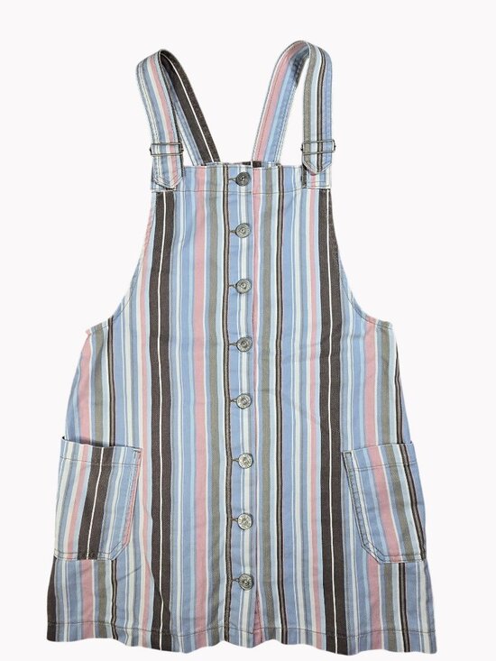 BDG Urban Outfitters Dresses & Skirts - BDG Urban Outfitters Womens Small Lollipop Stripe Skirtall Overall Dress
